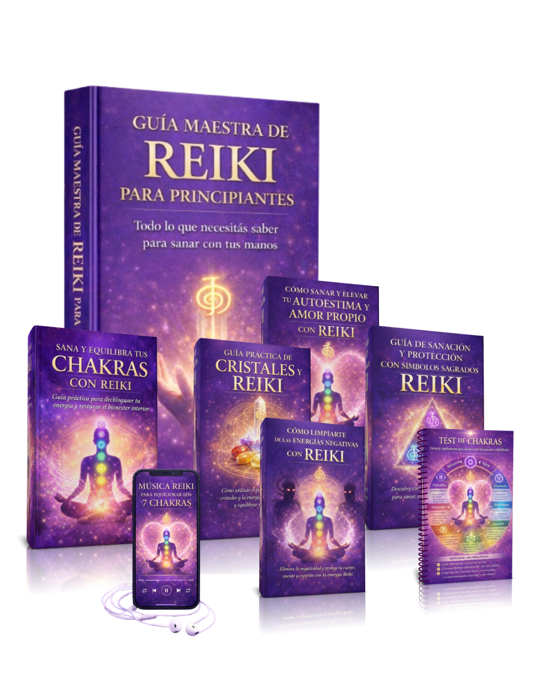 Guía Maestra de REIKI para principiantes +  BONOS de regalo